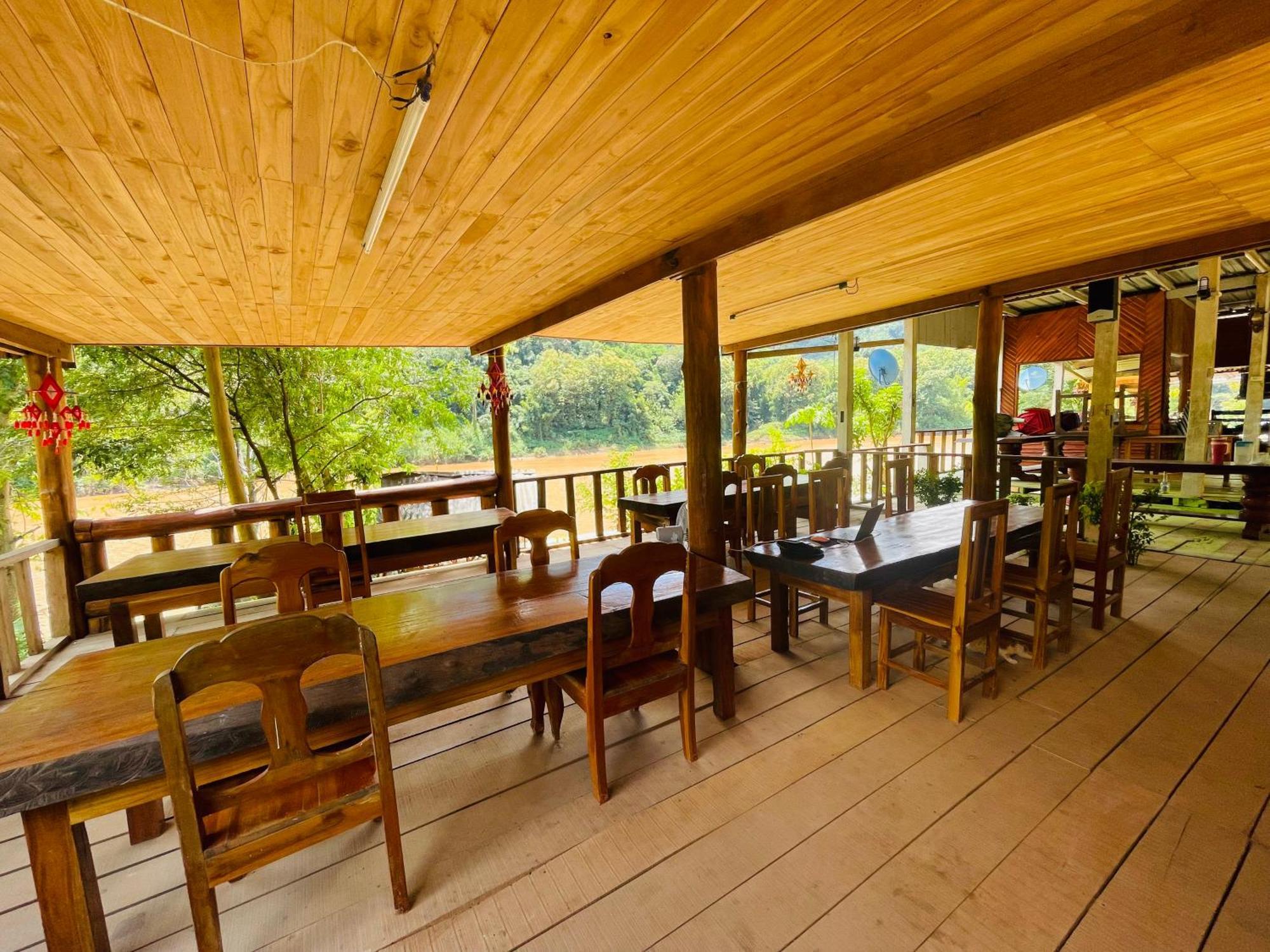 Bed and Breakfast Nong Khiaw Ing Ing Mountain View Exterior foto